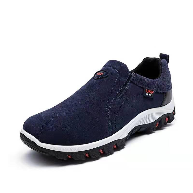 Men's suede hiking shoes, view 2 - MRSLM