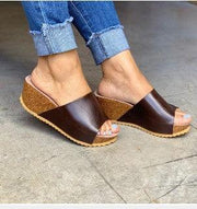 Women's wedge sandals and slippers, view 3 - MRSLM