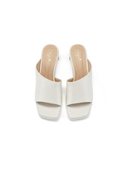 Women's sheepskin square toe slippers - MRSLM