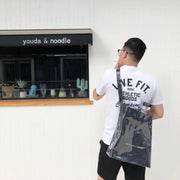 creative letter shopping shoulder bag, view 2 - MRSLM