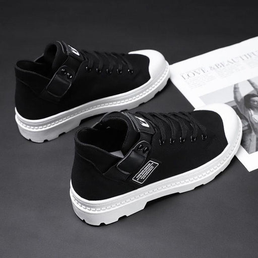 Men's high-top canvas shoes - MRSLM