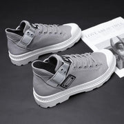 Men's high-top canvas shoes, view 4 - MRSLM
