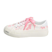 Women's Casual Low-top Solid Color Canvas Shoes - MRSLM