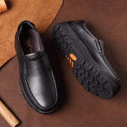 Fashionable Breathable Soft Sole Business Leather Shoes - MRSLM