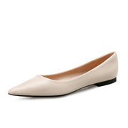 Women's suede flat-heel shoes, view 2 - MRSLM