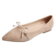 pointed toe flat evening shoes - MRSLM