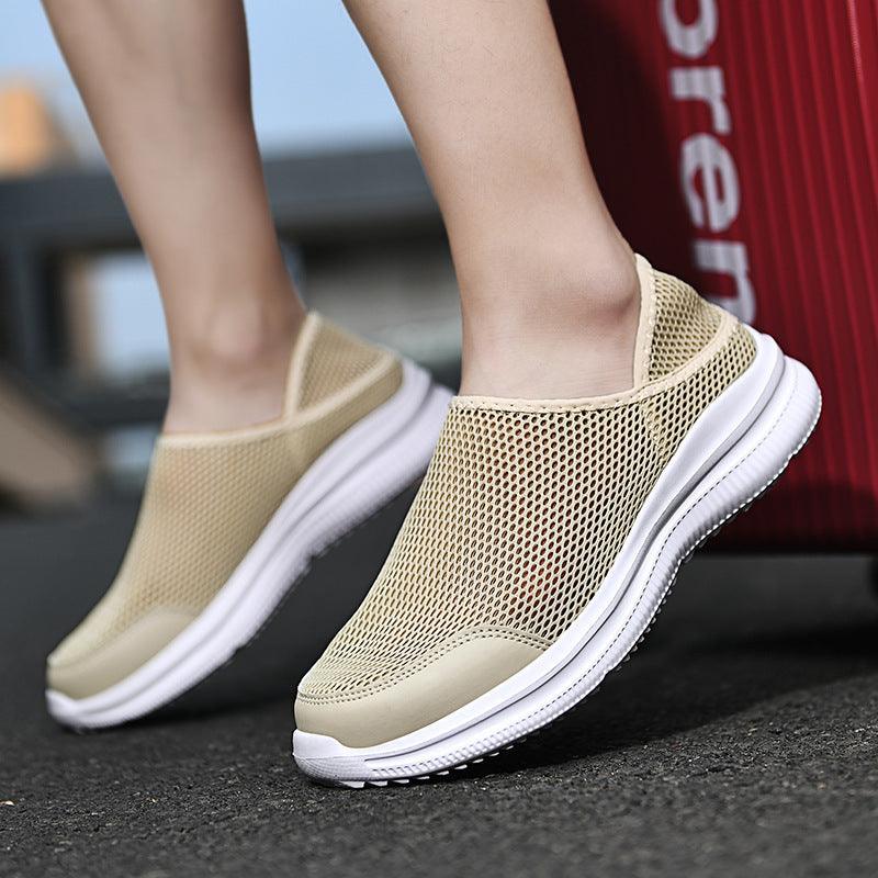 men's slip-on casual mesh shoes, view 3 - MRSLM