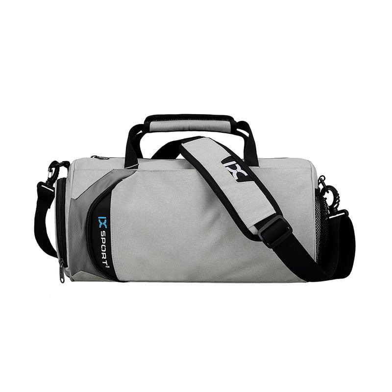 cylindrical nylon sports bag, view 5 - MRSLM