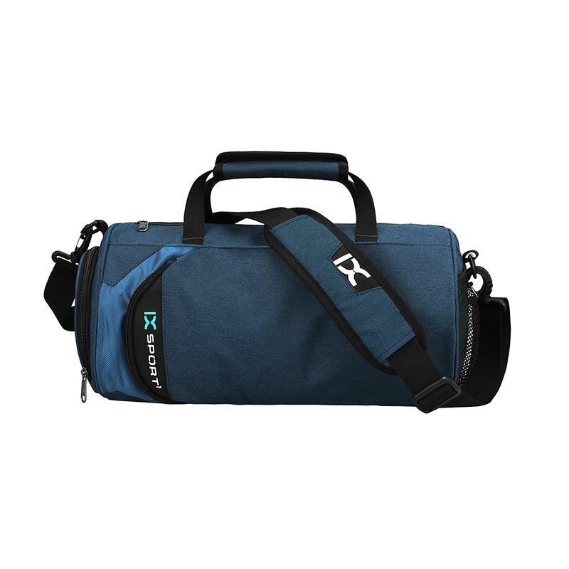 cylindrical nylon sports bag, view 4 - MRSLM