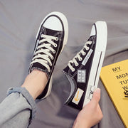 Men's lace-up canvas shoes, view 6 - MRSLM