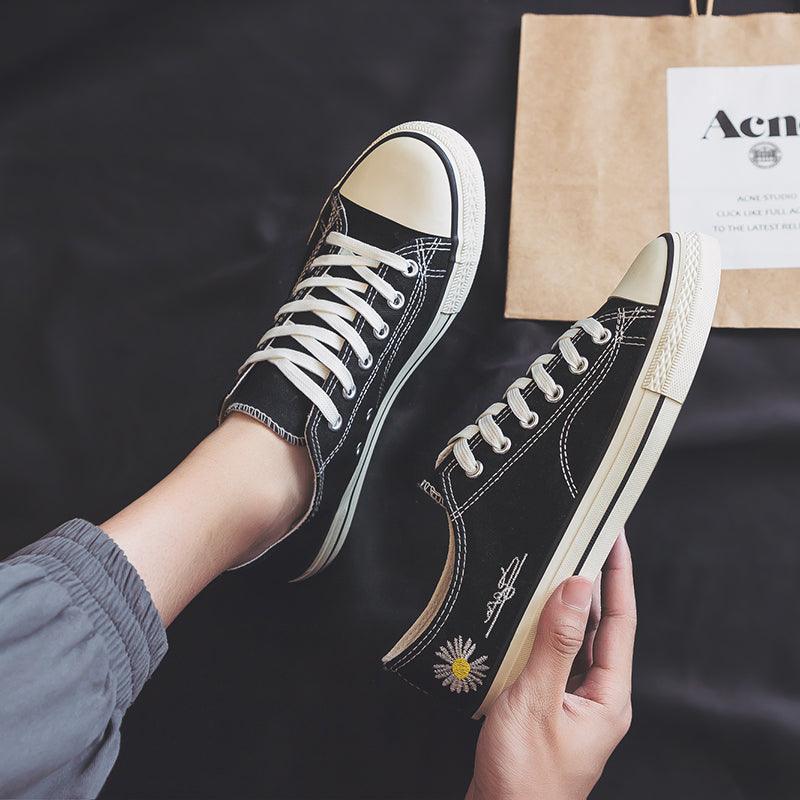 Men's lace-up canvas shoes, view 5 - MRSLM