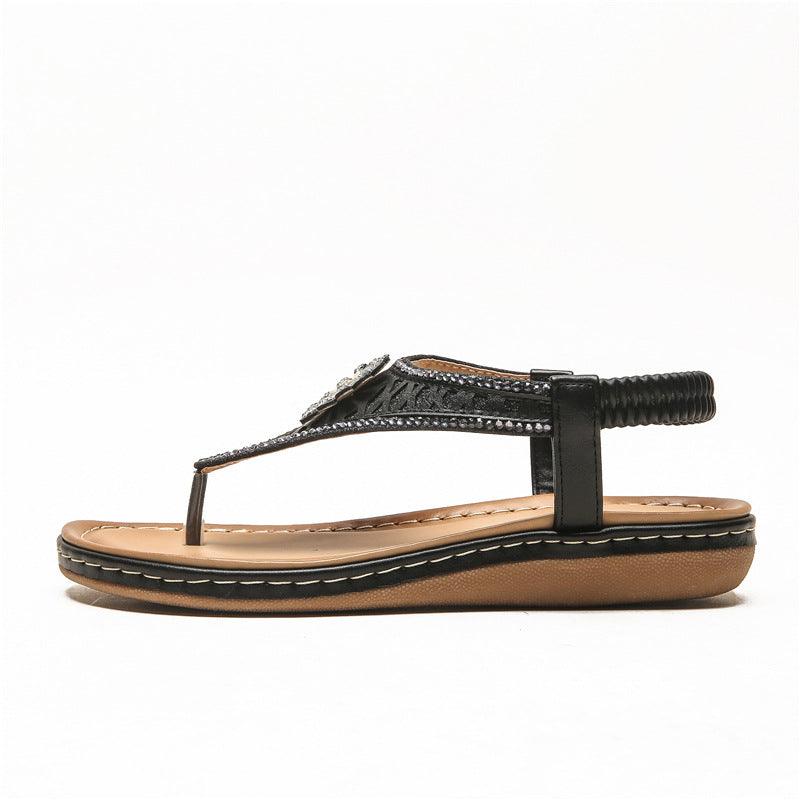 Sub-fashion Flat-bottomed Flip Flops - MRSLM