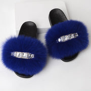 Simple fur slippers, view 17 - MRSLM