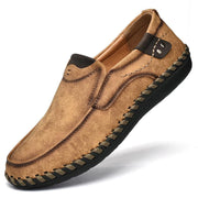 Men's casual PU leather British retro shoes, view 6 - MRSLM