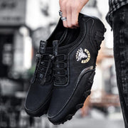 Men's retro casual leather shoes - MRSLM