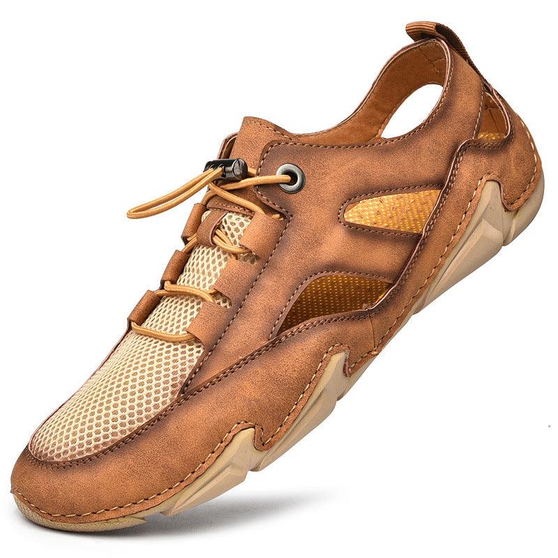 Men's breathable mesh casual shoes, view 3 - MRSLM