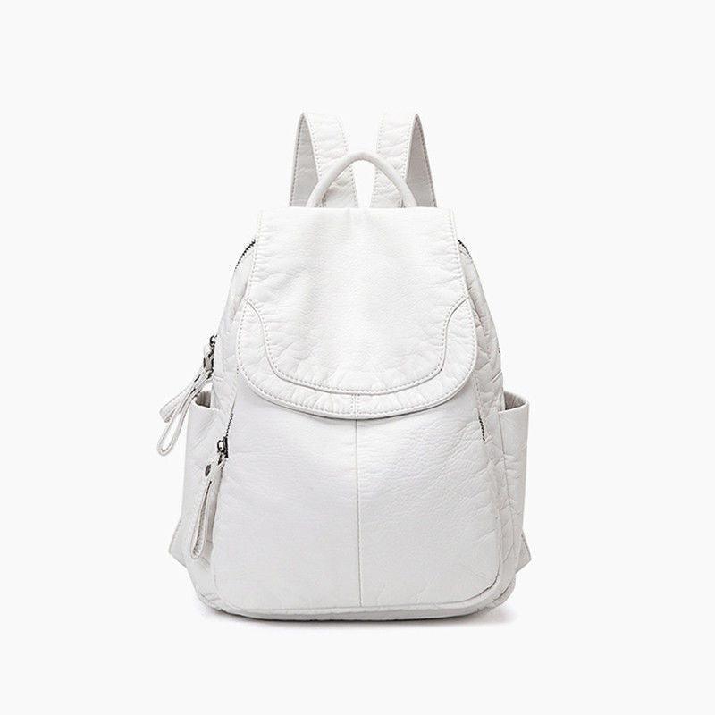casual soft ladies small backpack, view 2 - MRSLM