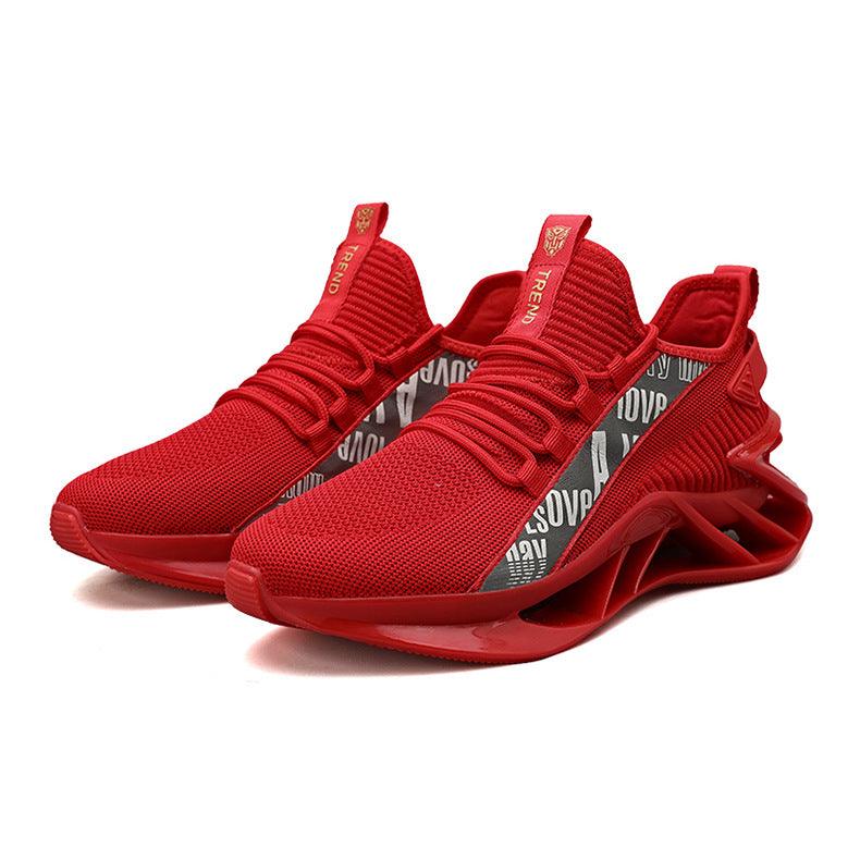 ultralight flying knit men's sneakers, view 4 - MRSLM