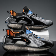 Men's knit lightweight sneakers, view 8 - MRSLM