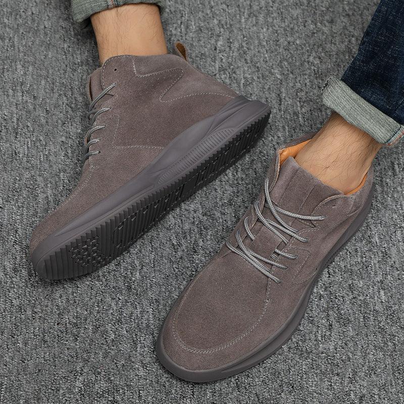 british style suede martin boots, view 3 - MRSLM