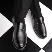 Men's business casual leather shoes, view 2 - MRSLM