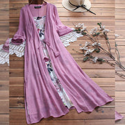 Casual long skirt two-piece set - MRSLM