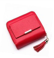 Short wallet with lychee grain buckle, view 9 - MRSLM