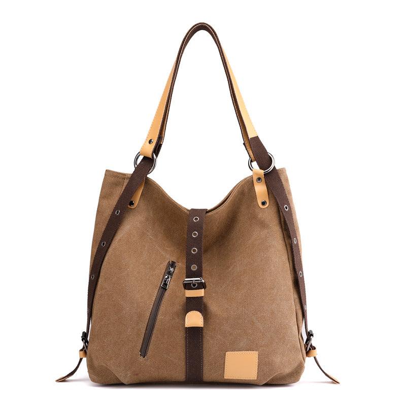 women's large canvas shoulder bag, view 8 - MRSLM