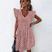 Ruffled summer dress for women, view 11 - MRSLM