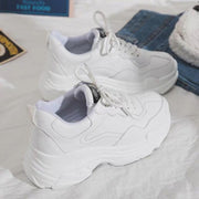 Platform chunky suede sneakers, view 2 - MRSLM