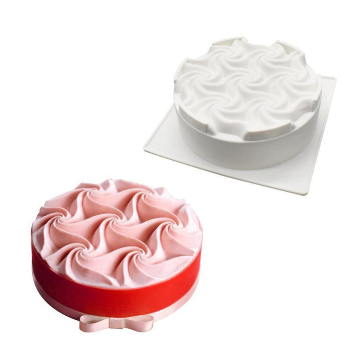 Cake Mold for Baking Dessert Mousse Silicone 3D Mould Silikonowe Moule Pastry Chocolate Pan Fondant Bakeware - MRSLM