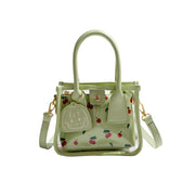 multicolor printed crossbody bag, view 4 - MRSLM