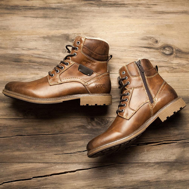 lace-up retro snow boots - MRSLM