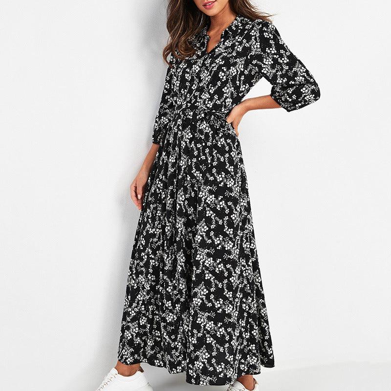 casual slim dress, view 3 - MRSLM