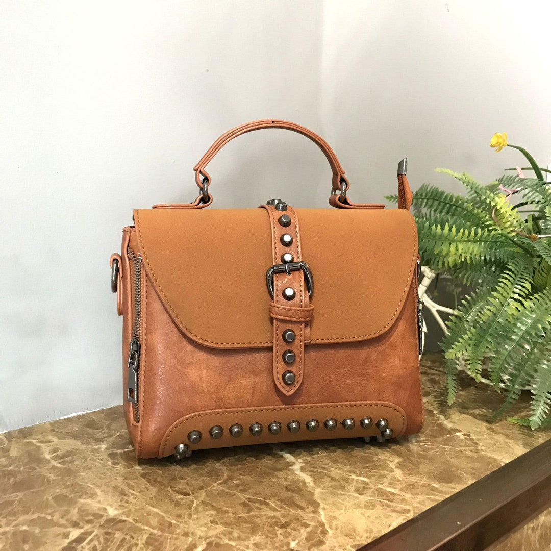 Studded bag female bag messenger bag - MRSLM