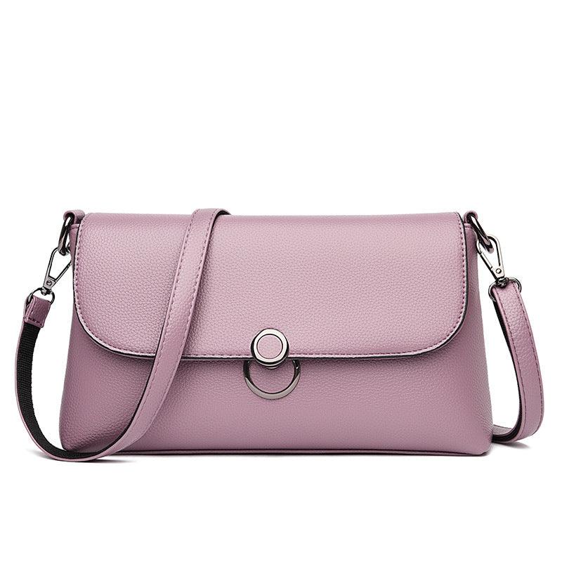 PU one-shoulder messenger bag, view 12 - MRSLM