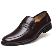 Men's business casual leather shoes, view 4 - MRSLM