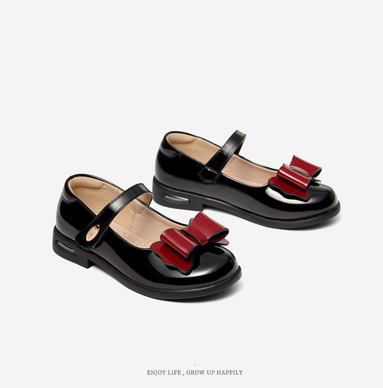 girls' princess shoes with bow - MRSLM