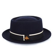 Women's wool top hat, view 4 - MRSLM