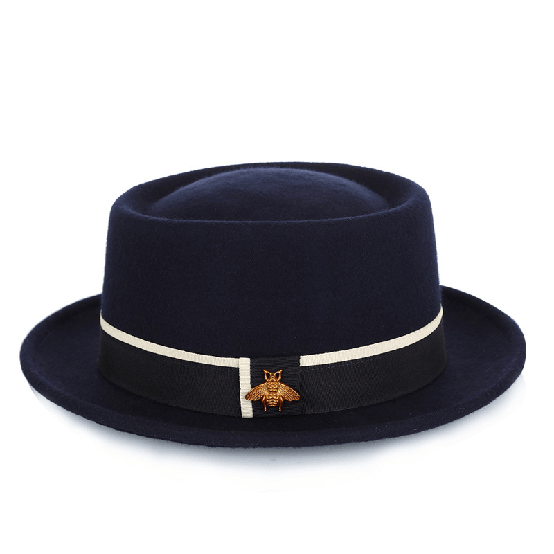 Women's wool top hat, view 4 - MRSLM