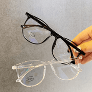 Round retro anti-blue light glasses, view 2 - MRSLM