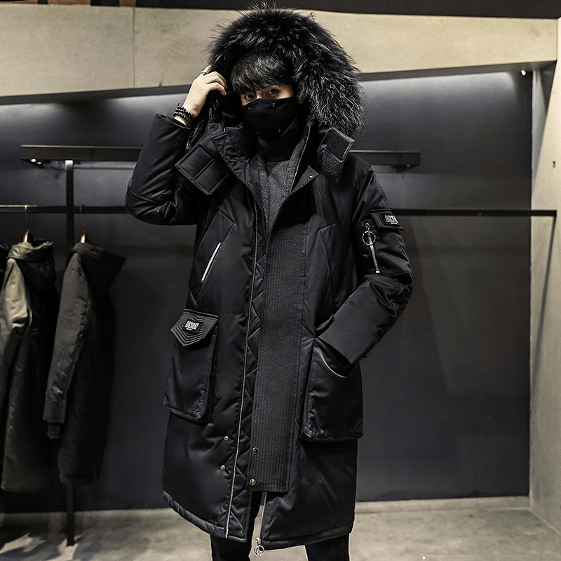 men's hooded parka jacket, view 5 - MRSLM