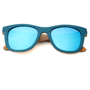 Men's and women's wood sunglasses, view 3 - MRSLM