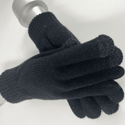 knitted scarf, hat and gloves three-piece set, view 11 - MRSLM