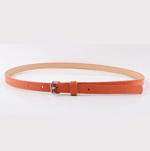 Thin belt with small pin buckle, view 11 - MRSLM
