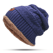 Knitted wool hat and scarf set, view 7 - MRSLM