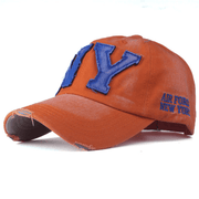 washed cotton baseball cap, view 3 - MRSLM