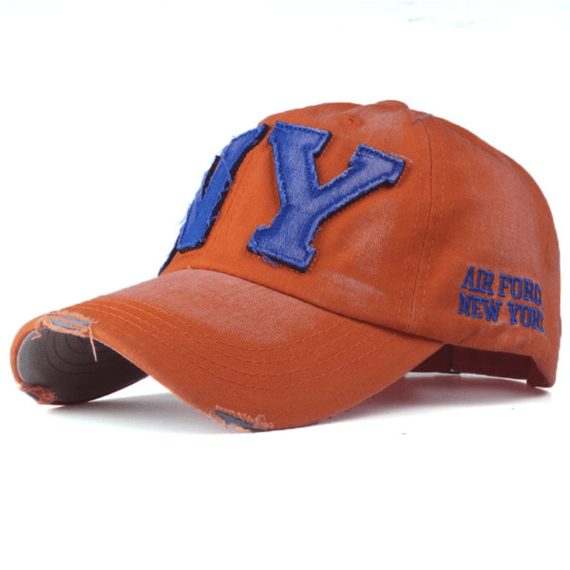 washed cotton baseball cap, view 3 - MRSLM