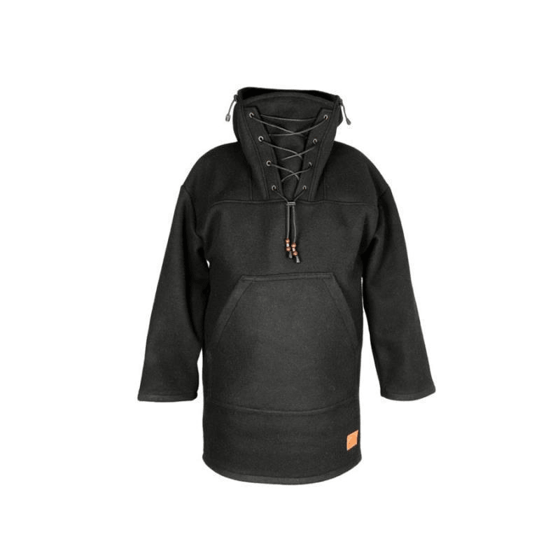 men's mid-length casual woolen-look coat, view 2 - MRSLM