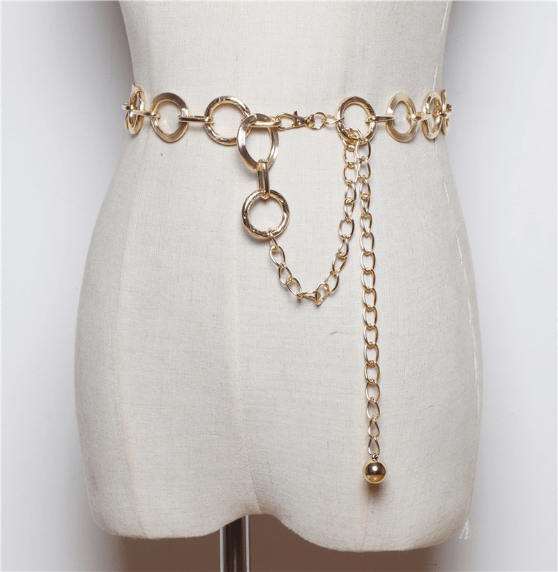 ladies ring waist chain, view 4 - MRSLM